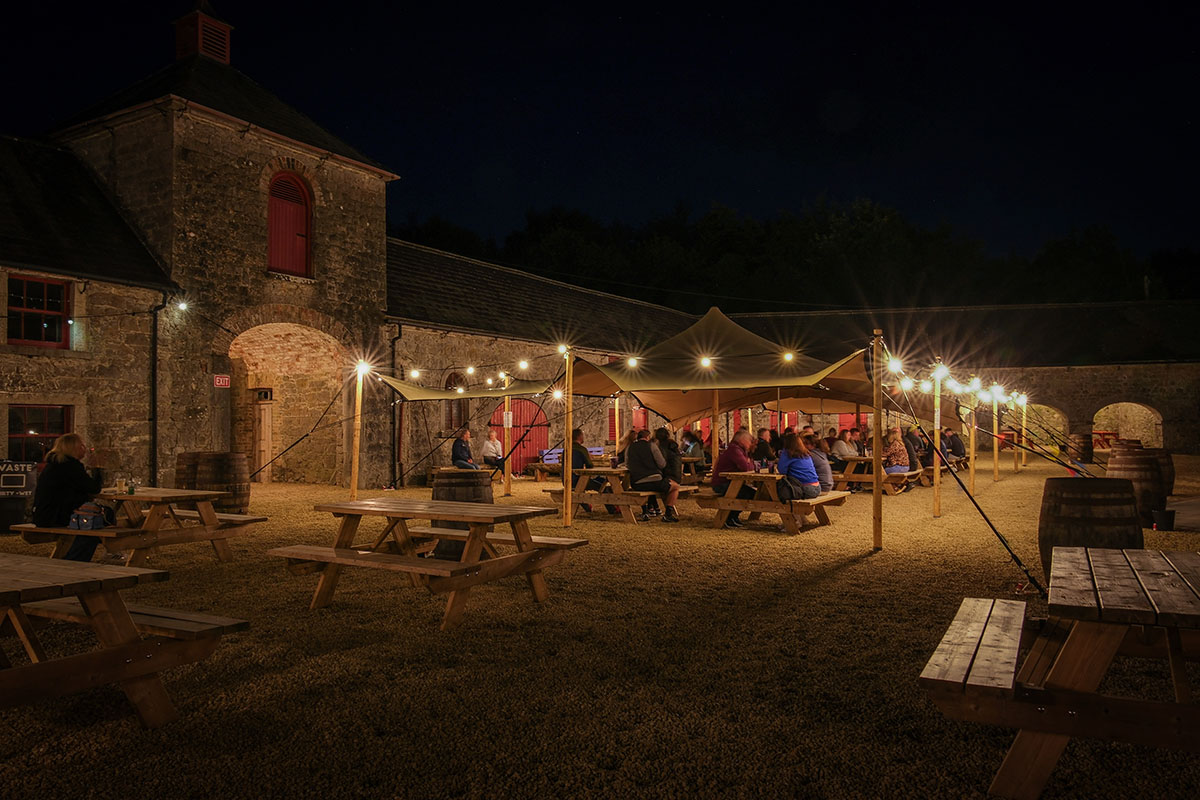 Festoon stretch amd benches